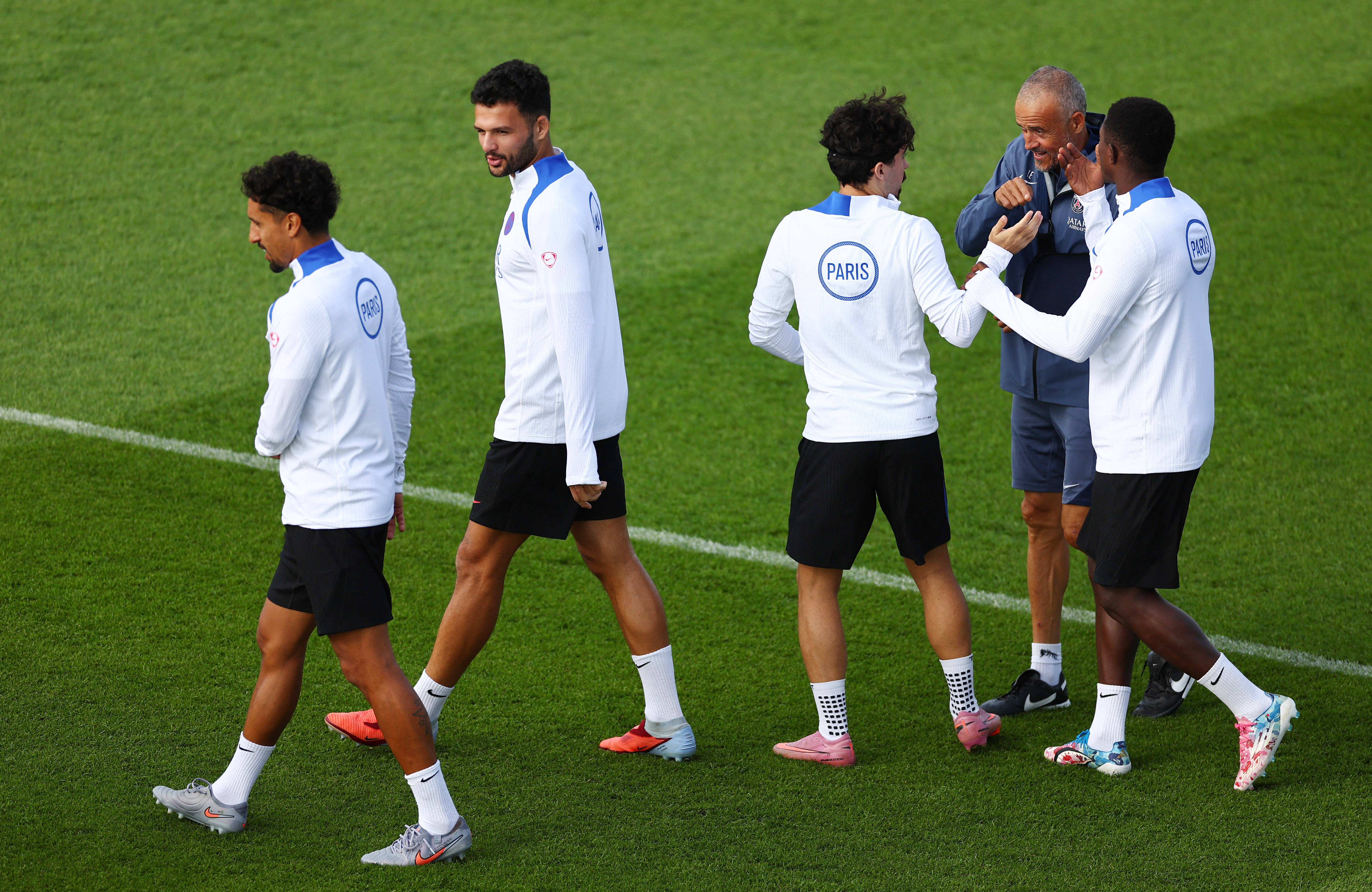 JIUYOUSPORTS-国际比赛日体能课后，巴黎圣日耳曼完成体检备战葡超，态度坚定，细节决定成败的简单介绍